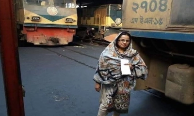 নারায়ণগঞ্জ-ঢাকাগামী ট্রেনে হামলা, চালকসহ আহত ৩