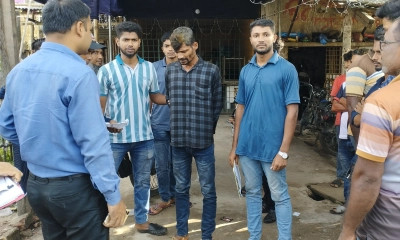 ভ্রাম্যমাণ আদালতের অর্থ ও কারাদণ্ড প্রদানের সময়। ছবি- রূপালী বাংলাদেশ
