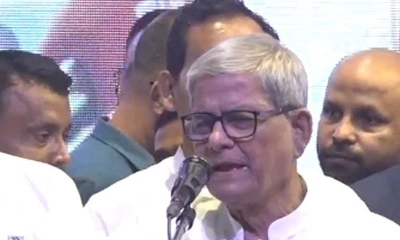 হিন্দু-মুসলমান ভাই ভাই, ধানের শীষে ভোট চাই: ফখরুল