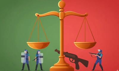 পুলিশ যখন-যেভাবে গুলি করতে পারে, যা আছে  আইনে