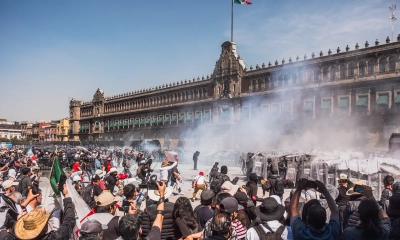 মেক্সিকোর বিভিন্ন শহরে বিক্ষোভ। ছবি - সংগৃহীত