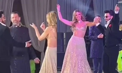 ট্রাম্পের হবু পুত্রবধূর সঙ্গে নাচলেন রণবীর, ভিডিও ভাইরাল