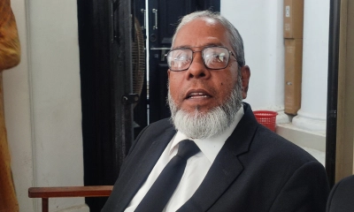 শেখ হাসিনার পক্ষে ফের রাষ্ট্রীয় খরচে আইনজীবী আমীর হোসেনকে নিয়োগ
