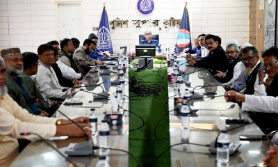 কুষ্টিয়া ব্যবসায়িক নেতাদের সঙ্গে পুলিশ সুপারের মতবিনিময়