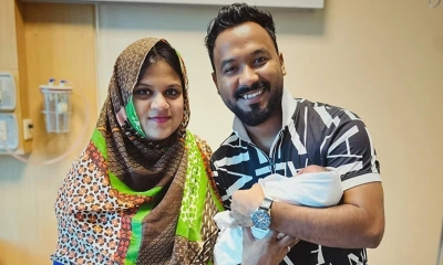 পিতা হলেন পলাশ