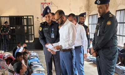 মৌলভীবাজার জেলা কারাগার পরিদর্শন করলেন জেলা প্রশাসক