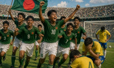 বাংলাদেশও একবার ৭-০ গোলে হারিয়েছিল ‘ব্রাজিল’কে
