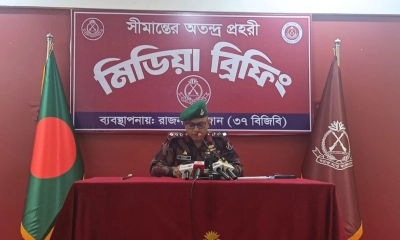 সীমান্তে রাজনগর ব্যাটালিয়ন ৩৭ বিজিবি সর্বোচ্চ সতর্কতায়
