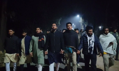 শেরপুরে জামায়াত নেতা হত্যার ঘটনায় জাবিতে শিবিরের বিক্ষোভ