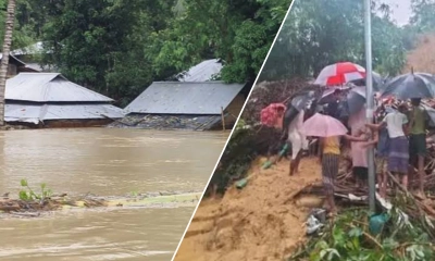 বন্যা ও পাহাড়ধসে দেশের সাত জেলায় নিহত ৫১