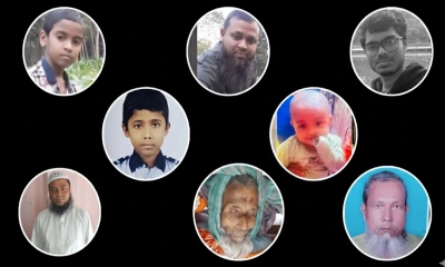 ভূমিকম্পে যাদের হারালাম