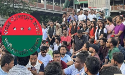 শাহবাগে জড়ো হচ্ছেন ছাত্রদলের নেতা-কর্মীরা