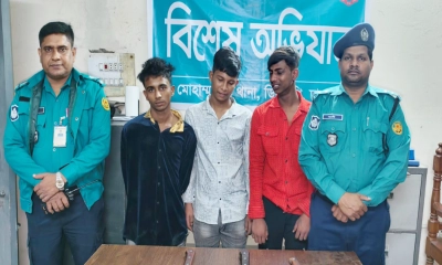 ঢাকার শীর্ষ  ছিনতাইকারী ২১ মামলার আসামি ‘পিচ্চি আবির’ গ্রেপ্তার