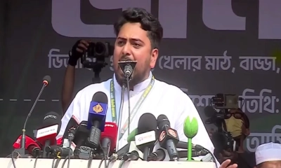 দেশকে বিপদগ্রস্ত করার পরিকল্পনা নিয়ে এগোচ্ছে একটি দল : নাহিদ
