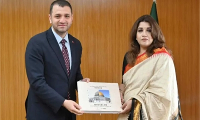 পররাষ্ট্র প্রতিমন্ত্রীর স‌ঙ্গে তুরস্কের উন্নয়ন সংস্থার প্রতিনিধির বৈঠক