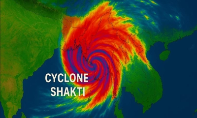 বঙ্গোপসাগরে সৃষ্ট ঘূর্ণিঝড় ‘শক্তি’ আঘাত হানতে পারে যেসব এলাকায়