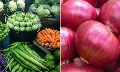 সবজির আগুনে পুড়ছে ক্রেতা, উত্তাপ পেঁয়াজেও