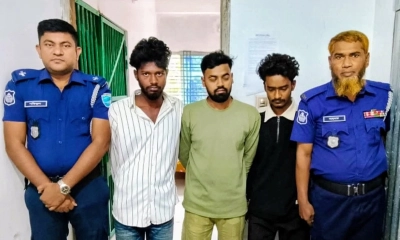 নারায়ণগঞ্জে হেরোইনসহ ৩ কারবারি গ্রেপ্তার