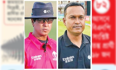 বাংলাদেশের দুই আম্পায়ার টি-টোয়েন্টি বিশ্বকাপে