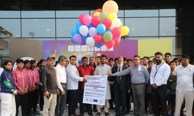 বসুন্ধরা স্পোর্টস সিটিতে স্কোয়াশ চ্যাম্পিয়নশীপ প্রতিযোগিতা উদ্বোধন