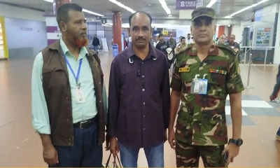 সুদান থেকে ১৯ বছর পর ময়নুলকে দেশে ফিরিয়ে আনলো সেনাবাহিনী