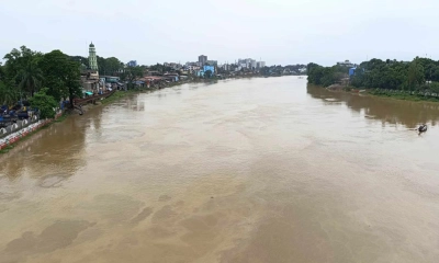 সিলেটে ধেয়ে আসছে বন্যা, সুরমা-কুশিয়ারার পানি বিপৎসীমার কাছাকাছি