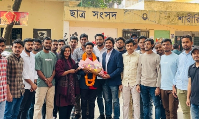 ছাত্রদলে যোগ দিলেন তিতুমীর কলেজ ছাত্র অধিকার পরিষদের নেতা