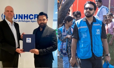 আবারও ইউএনএইচসিআরের শুভেচ্ছাদূত হলেন তাহসান খান