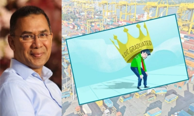 এলডিসি উত্তরণ ও বন্দর নিয়ে সিদ্ধান্ত নিতে পারে কেবল নির্বাচিত সরকার: তারেক রহমান