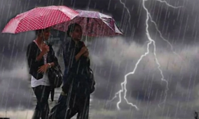 সারা দেশে বজ্রসহ বৃষ্টির শঙ্কা
