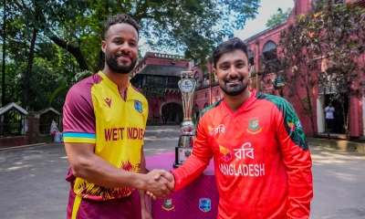 ওয়েস্ট ইন্ডিজের বিপক্ষে আজ ছন্দ  ধরে রাখতে চায় বাংলাদেশ