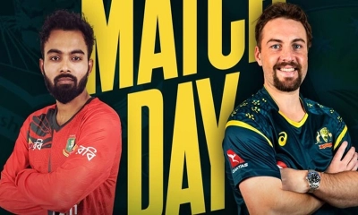 প্রথম টি-টোয়েন্টিতে টস জিতে ব্যাটিংয়ে বাংলাদেশ