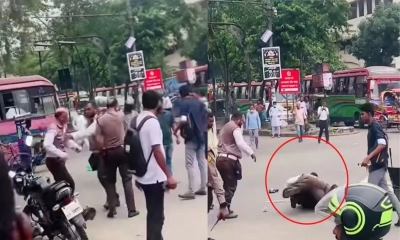 গুলিস্তানে মারামারি করা সেই দুই ট্রাফিক কনস্টেবল সাময়িক বরখাস্ত