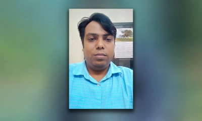 নিহত সাংবাদিক আসাদুজ্জামান তুহিন। ছবি- সংগৃহীত