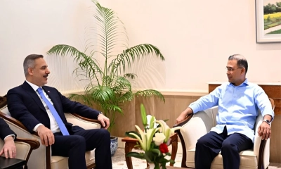 প্রধানমন্ত্রীর সঙ্গে তুরস্কের পররাষ্ট্রমন্ত্রীর বৈঠক