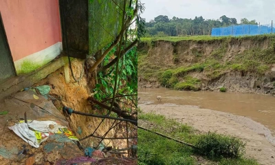 অবৈধ বালু উত্তোলন : ঝুঁকিতে ফসলি জমি, মসজিদ-বসতবাড়ি। ছবি- রূপালী বাংলাদেশ
