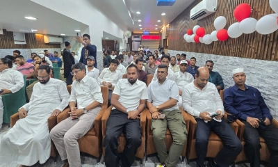 আমিরাতে হাটহাজারী সমিতির সভা। ছবি- প্রতিনিধি