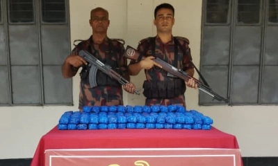 উখিয়ায় বিজিবির অভিযানে ২ লাখ ৮০ হাজার পিস ইয়াবা উদ্ধার