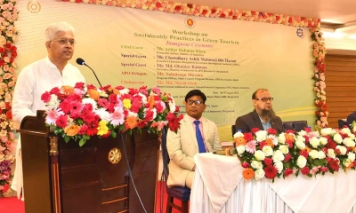 জাতীয় অর্থনীতিতে পর্যটন খাতের অবদান কম: শিল্প উপদেষ্টা
