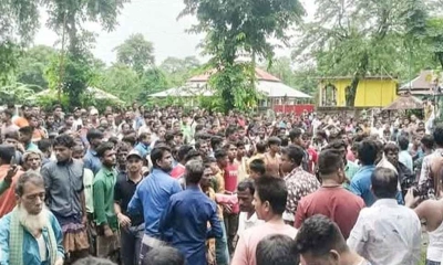 গভীর রাতে চা বাগানে যুবককে পিটিয়ে হত্যা