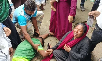 একদিনে একই পরিবারের ৭ জনের দাফন, কাঁন্না থামছে না স্বজনদের