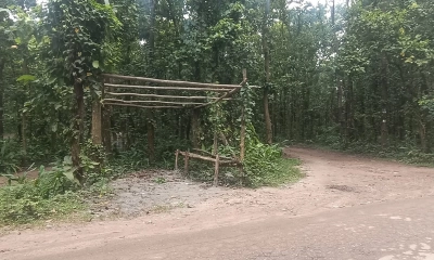 গাজীপুরে পুলিশের চেকপোস্টের টিন খুলে নিল চোরচক্র
