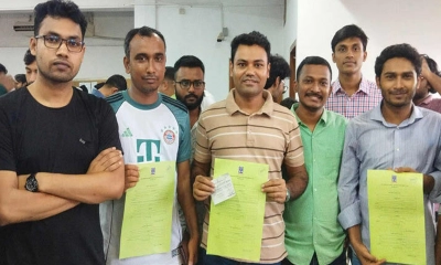 ডাকসু নির্বাচনের মনোনয়ন ফরম কিনলেন ছাত্রদল নেতা জিসান