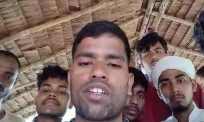 বিবিসির সঙ্গে ভিডিওকলে কথা বলছেন রোহিঙ্গা শরণার্থীরা। ছবি- বিবিসি