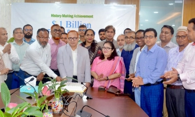 রেমিটেন্স সংগ্রহে রূপালী ব্যাংকের ১ বিলিয়ন ডলারের মাইলফলক