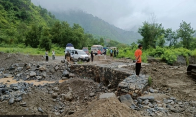 নেপালে ভারী বর্ষণে সৃষ্ট ভূমিধস ও বন্যায় নিহত প্রায় অর্ধশত