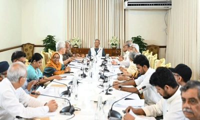উপদেষ্টা পরিষদের সভায় সভাপতিত্ব করেন প্রধান উপদেষ্টা অধ্যাপক মুহাম্মদ ইউনূস। ছবি- সংগৃহীত