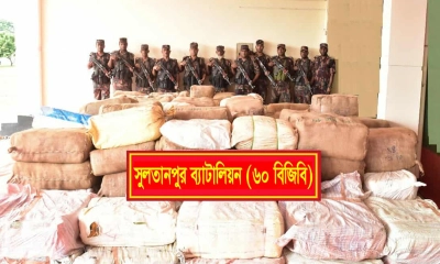 কসবা সীমান্তে প্রায় ৮ কোটি টাকার ভারতীয় পণ্য জব্দ