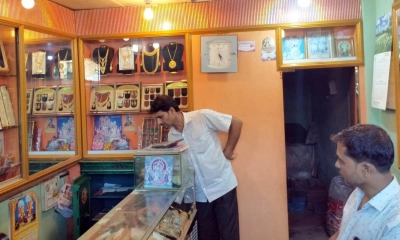 স্বর্ণের দোকানে চুরি। ছবি- রূপালী বাংলাদেশ