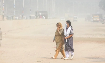 আজও ঢাকার বাতাস অস্বাস্থ্যকর